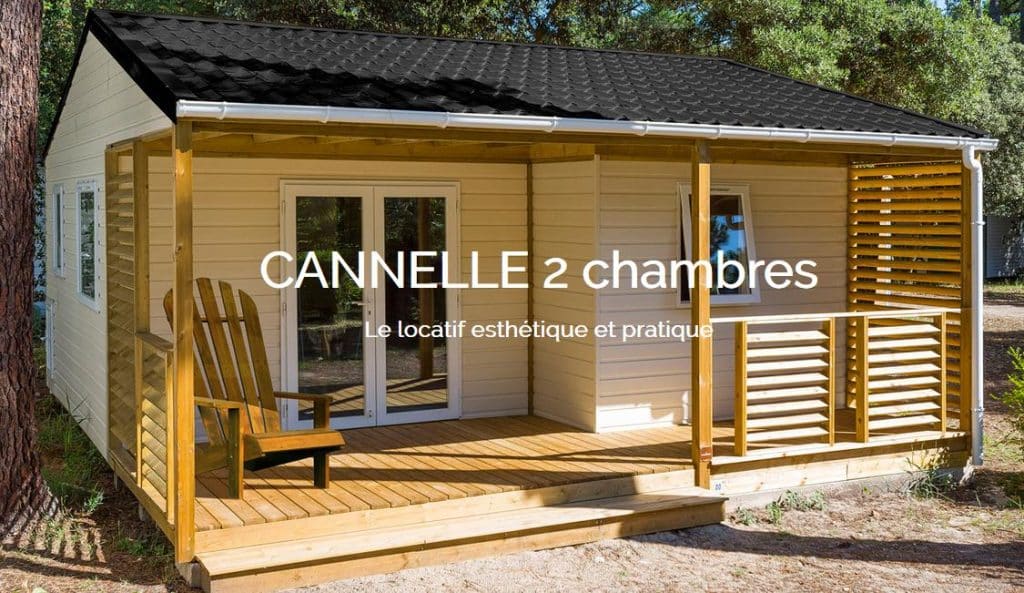 Chalet Cannelle – 5 pers. 2 ch.